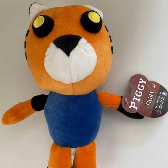 Chase Roblox Piggy Series 1 Collectible 8” Plush TIGRY New With Tags - Picture 3 of 7